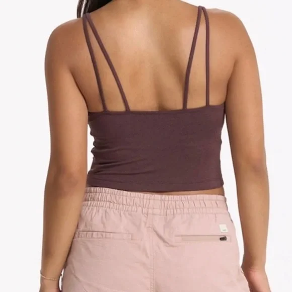 Vuori Halo Performance Crop Tank Top - Picture 3 of 8